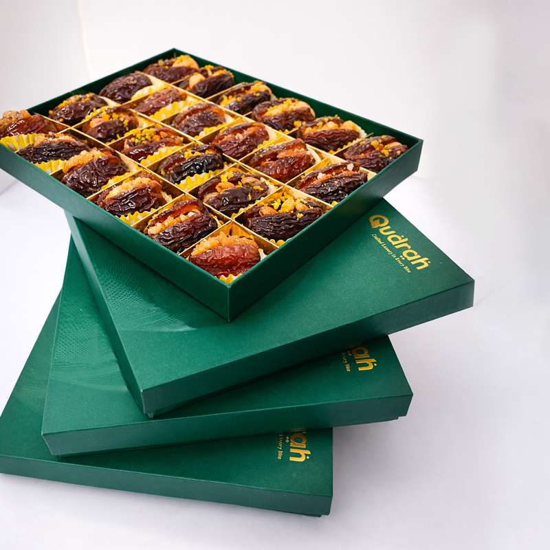Assorted Stuffed Dates 24 pcs box