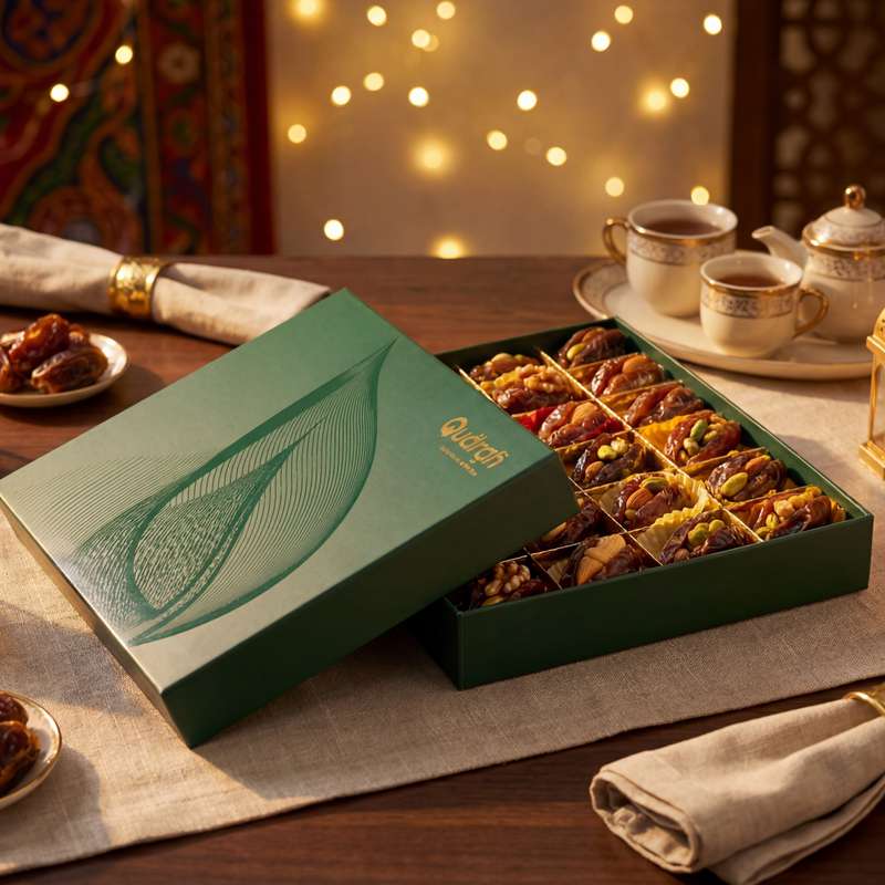 Assorted Stuffed Dates 24 pcs box