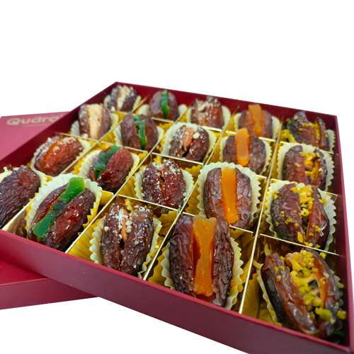 Assorted Stuffed Dates 20 pcs box
