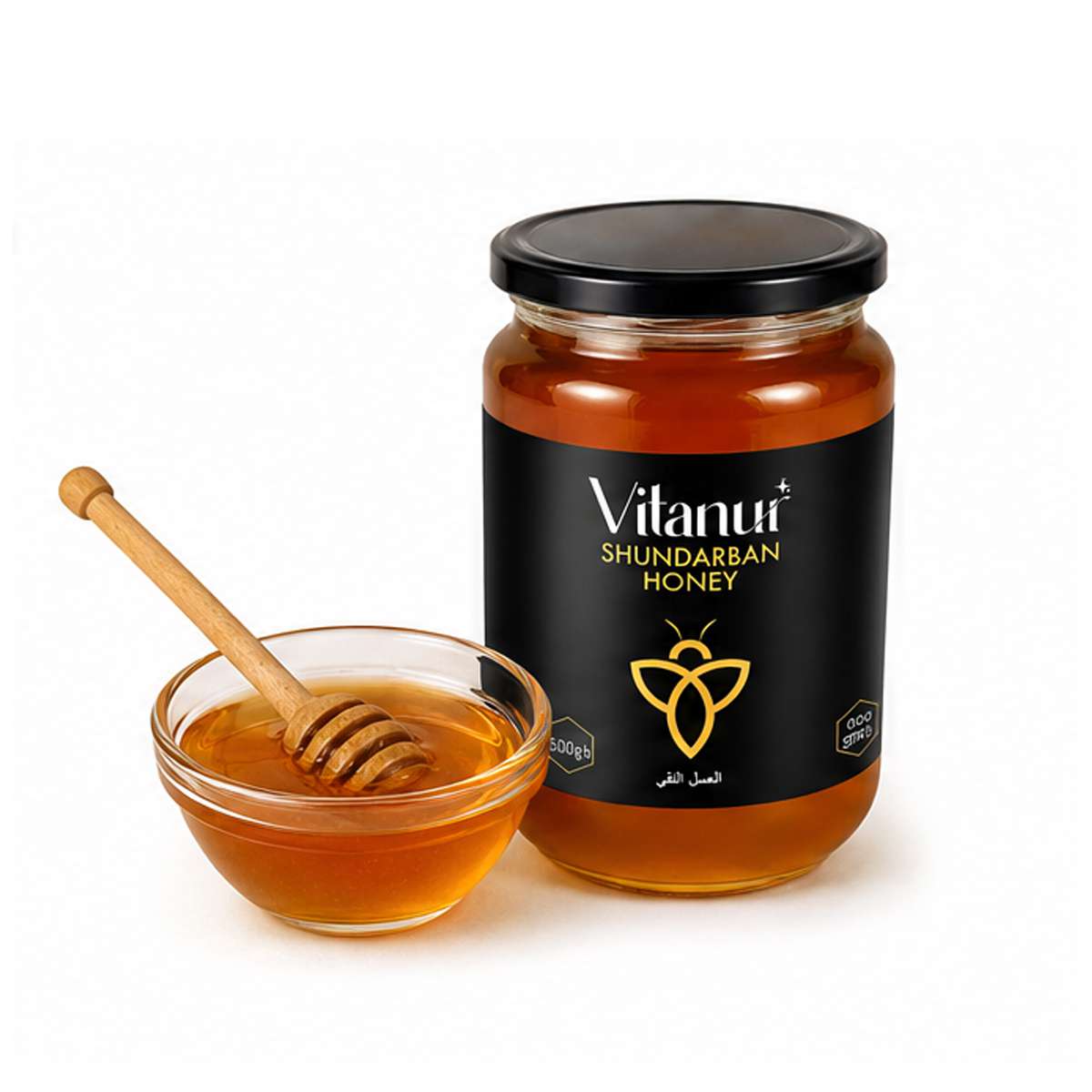 Sundarban Honey 500gm - ১০০% প্রাকৃতিক সুন্দরবনের মধু
