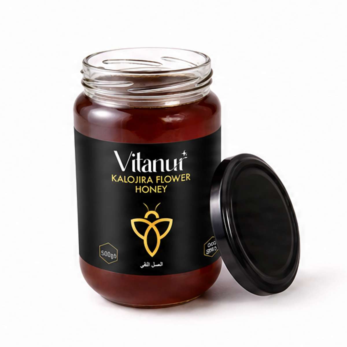 VitaNur Kalojira Honey 500gm - কালোজিরা ফুলের মধু