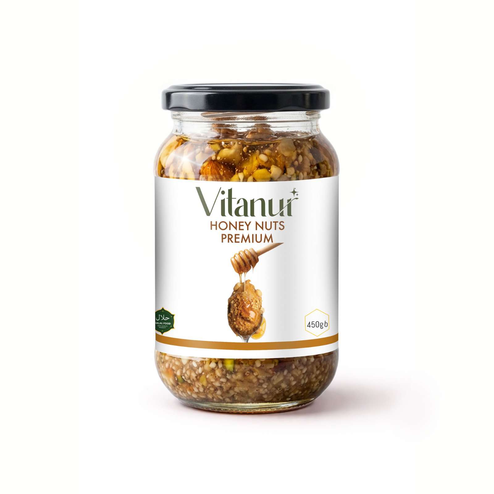 Vitanur Honey Nuts Premium 400gm