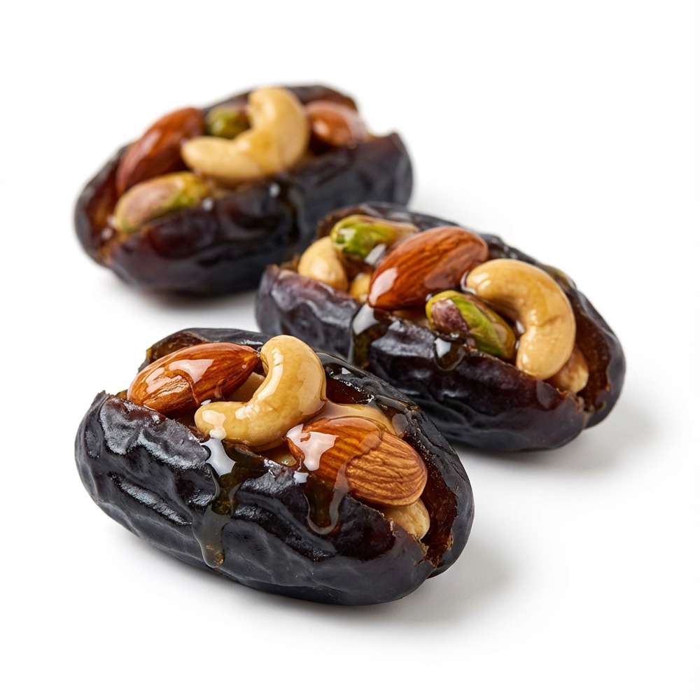 AJWA Dates Filled With Honey & Mixed Nuts