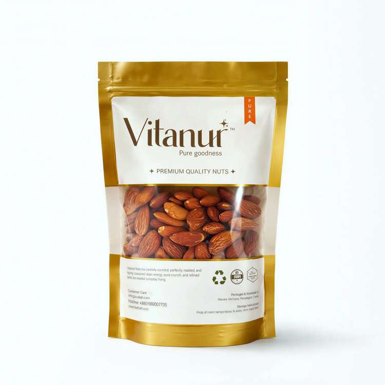 Premium Raw Almonds 500gm কাঠবাদাম