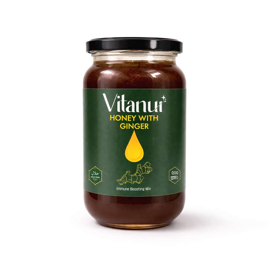 Vitanur Ginger Honey ভিটানুর জিঞ্জার মধু - 500gm
