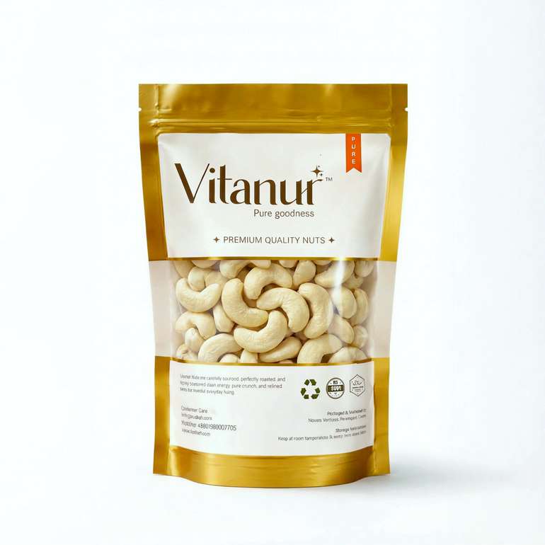 Premium Raw Cashews 500gm কাজু বাদাম