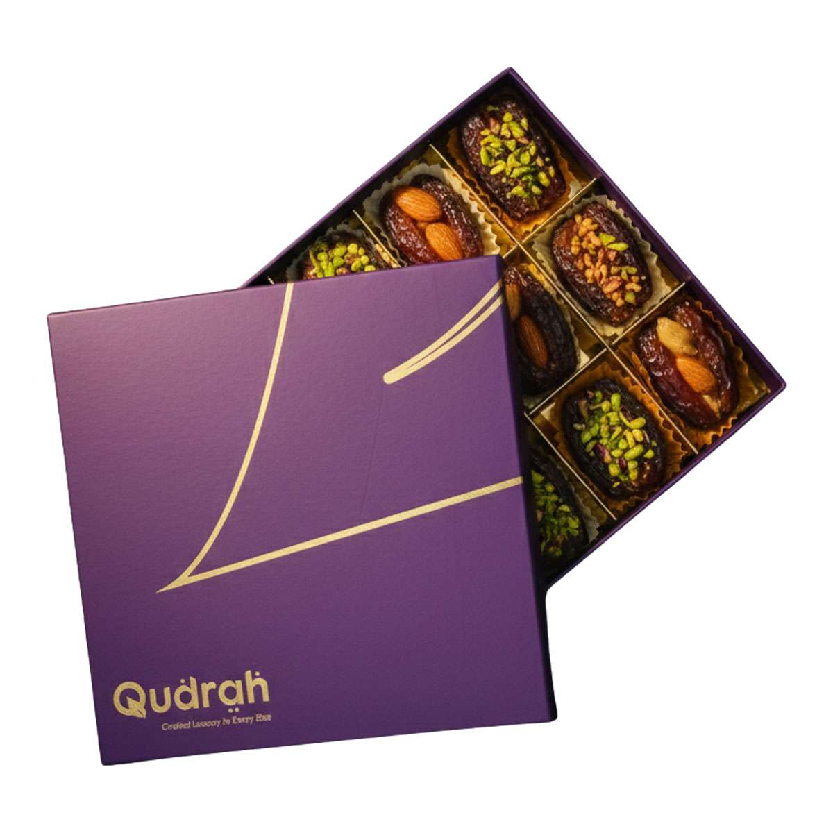 Assorted Stuffed Dates 12 pcs box